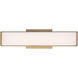 Citi LED 18 inch Antique Brushed Brass LED Vanity Light Wall Light
